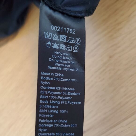 NEW City Chic Plus Size Navy Blue Lace Cocktail Dress - Picture 8 of 10